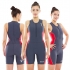 Zone3 aquaflo tri suit dames grijs/rood 2015  Z14127